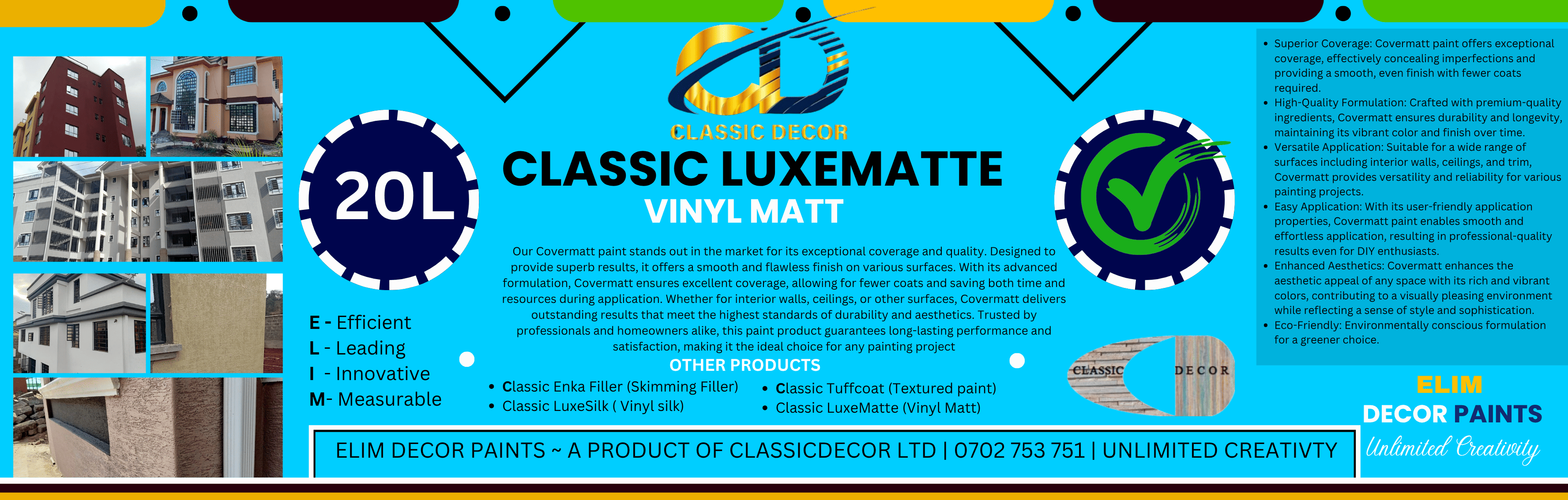 Classic Paints - Vinyl Matt Emulsion
